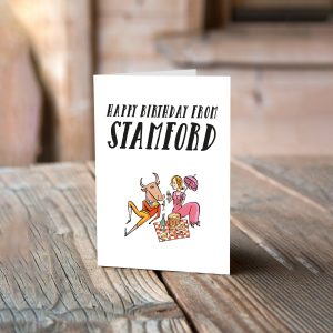 Greetings Card Pack of 6: Happy Birthday