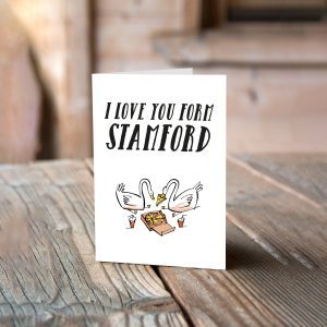 Greetings Card Pack of 6: I Love You