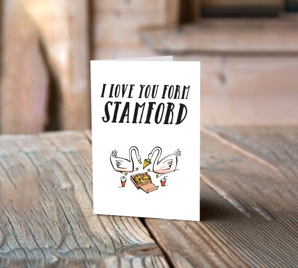Greetings Card Pack of 6: I Love You