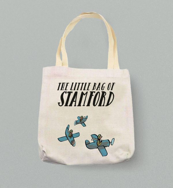 Tote Bag: Stamford Planes