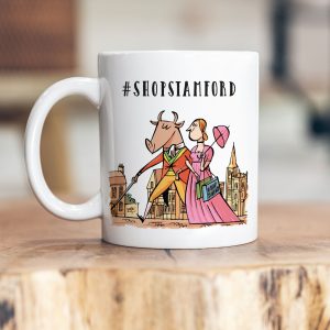 Ceramic Mug: #Shopstamford