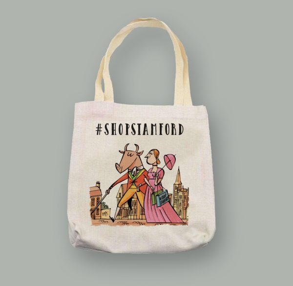 Tote Bag: #Shopstamford
