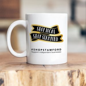 Ceramic Mug: Shop Local