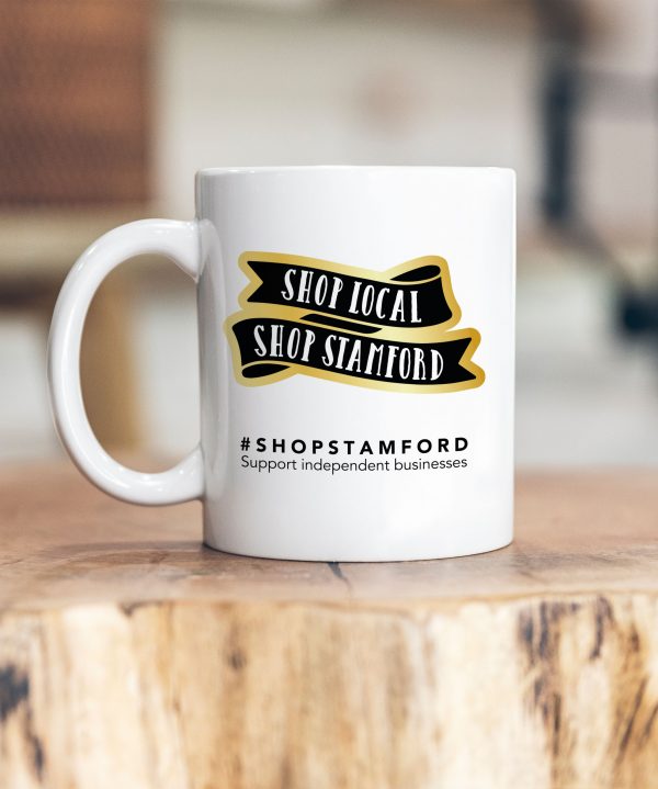 Ceramic Mug: Shop Local